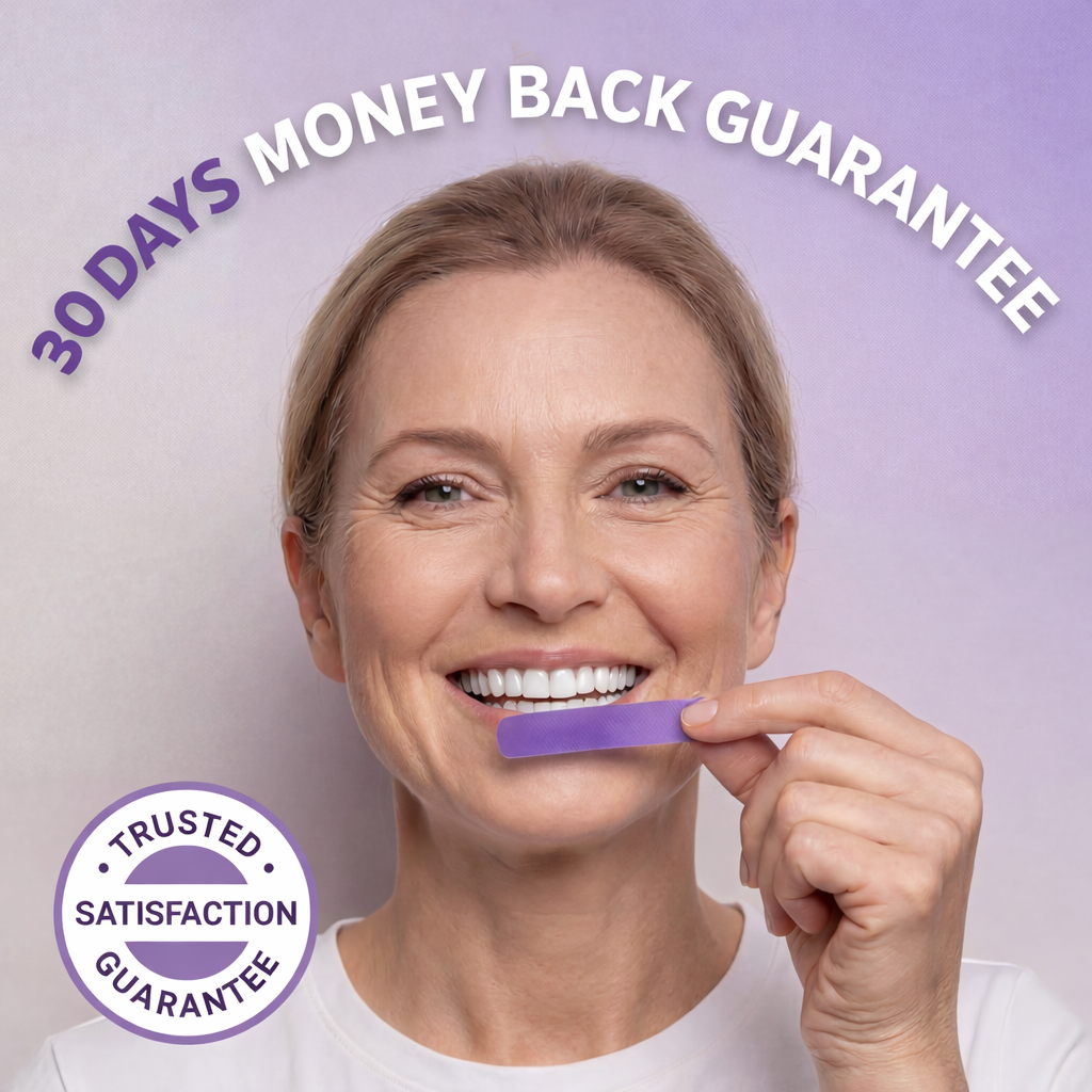 Purple Teeth Whitening Strips