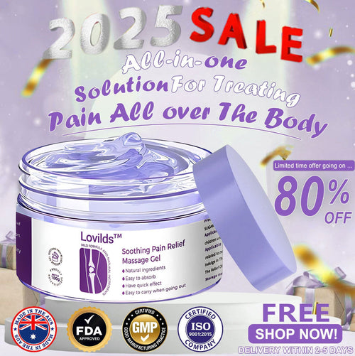 LOVILDS™ Turmeric & Emu Oil Arthritis Soothing Pain Relief Massage Gel