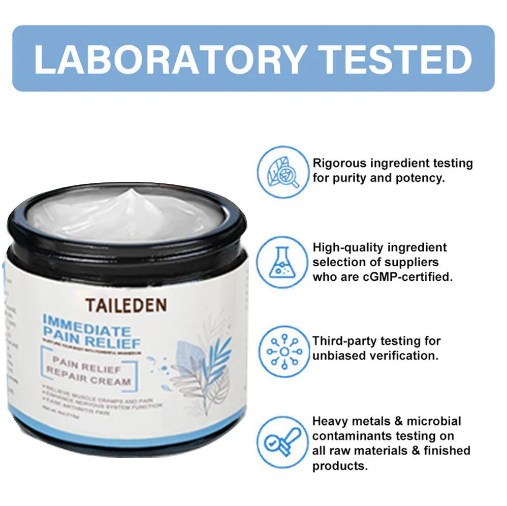 ✅TAILEDEN® 𝐌𝐚𝐠𝐧𝐞𝐬𝐢𝐮𝐦 𝐏𝐚𝐢𝐧 𝐇𝐞𝐚𝐥𝐢𝐧𝐠 𝐁𝐨𝐧𝐞 𝐂𝐫𝐞𝐚𝐦 (Relief of neuropathy, rheumatic diseases, arthritis, muscle spasms, twitches and sports injuries)