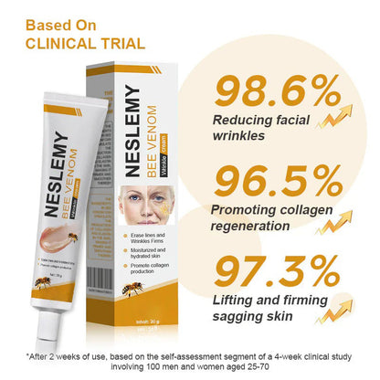 👨‍⚕️ Made and Shipped from US✅   Bee Venom Wrinkle Removal Cream- LAST DAY 80% OFF