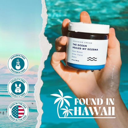 🔥Natural Soothing Cream with Sea Moss & Oats