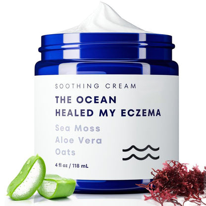 🔥Natural Soothing Cream with Sea Moss & Oats