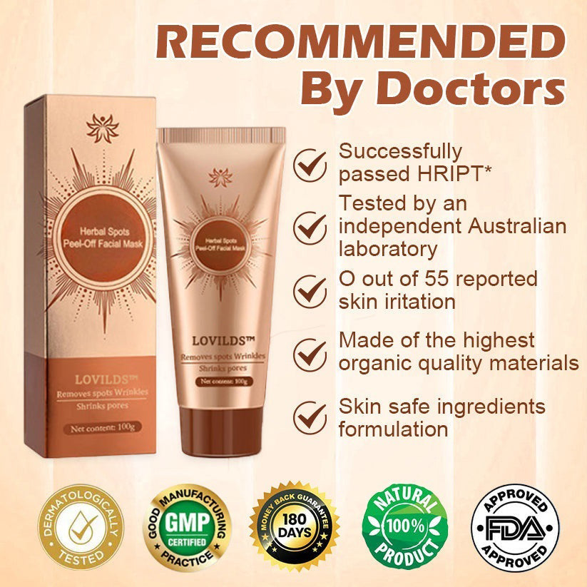 🔥[Official Brand Store] LOVILDS™ Herbal Spots Peel-Off Facial Mask
