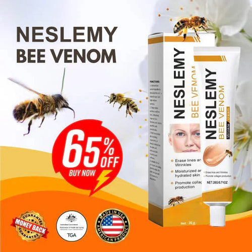 👨‍⚕️ Made and Shipped from US✅   Bee Venom Wrinkle Removal Cream- LAST DAY 80% OFF