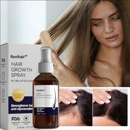 🌿 LOVILDS™ Natural Hair Regrowth Spray – 70% OFF Ends Tonight!