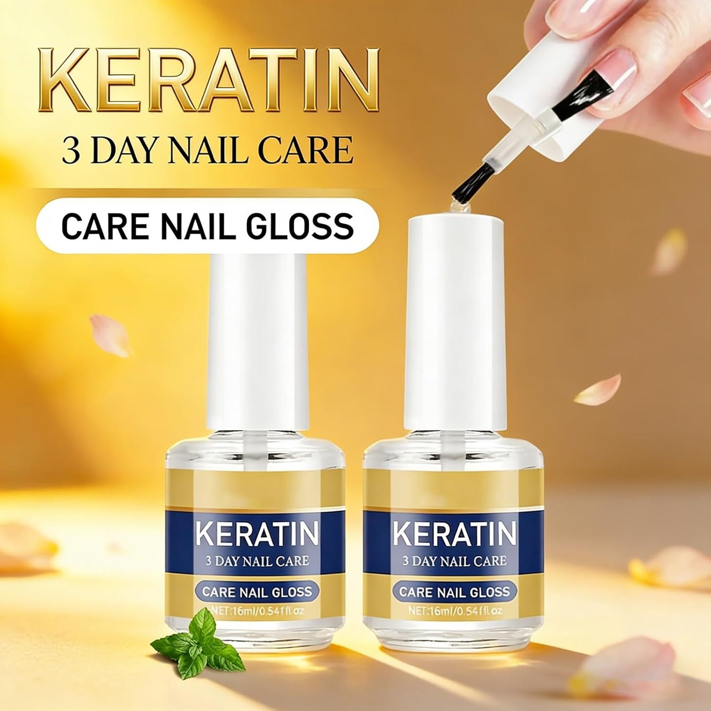 🥳2026 HOT SALE💅 3-Day Nail Repair Treatment – Keratin & Amino Acids for Dry, Brittle, Peeling Nails! ✨