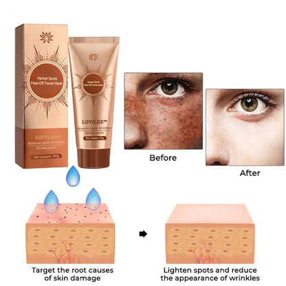 🔥[Official Brand Store] LOVILDS™ Herbal Spots Peel-Off Facial Mask