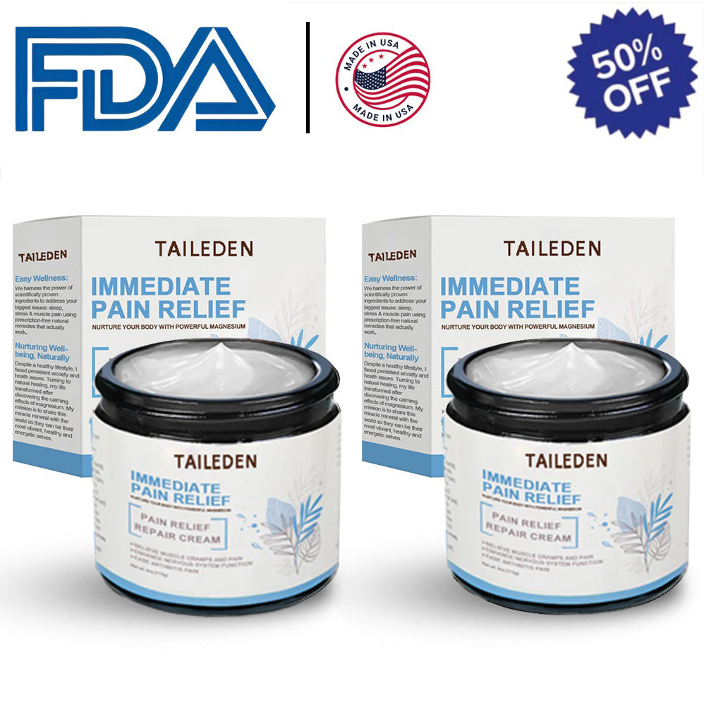 ✅TAILEDEN® 𝐌𝐚𝐠𝐧𝐞𝐬𝐢𝐮𝐦 𝐏𝐚𝐢𝐧 𝐇𝐞𝐚𝐥𝐢𝐧𝐠 𝐁𝐨𝐧𝐞 𝐂𝐫𝐞𝐚𝐦 (Relief of neuropathy, rheumatic diseases, arthritis, muscle spasms, twitches and sports injuries)