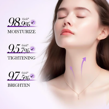 🌼Roller Massage Neck Cream 🧴 Collagen & Hyaluronic Acid | Firms Neck, Reduces Wrinkles & Double Chin