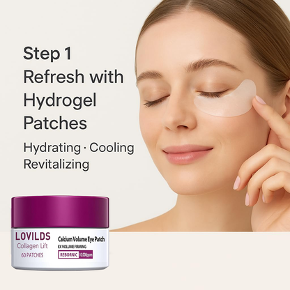 💗 LOVILDS Collagen Lift Eye Balm Stick + Eye Patch Set！