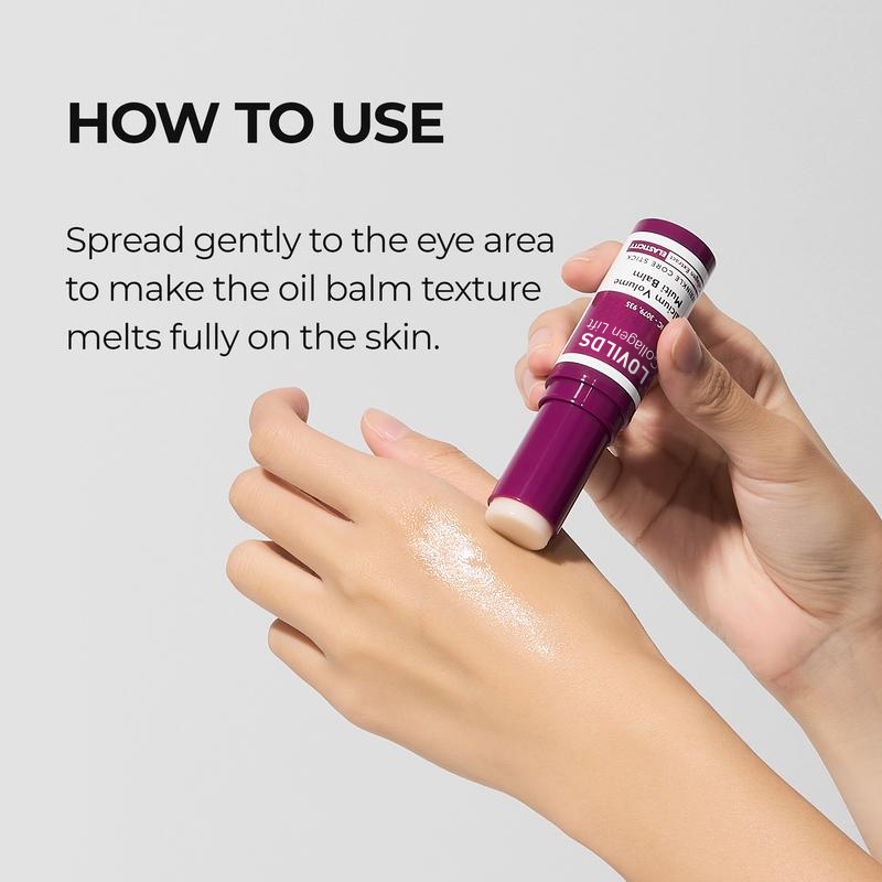💗 LOVILDS Collagen Lift Eye Balm Stick + Eye Patch Set！