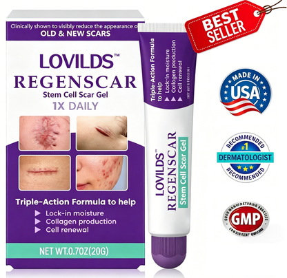 ReGenScar Stem Cell Repair Gel (Visible Scar Improvement in 7 Days)