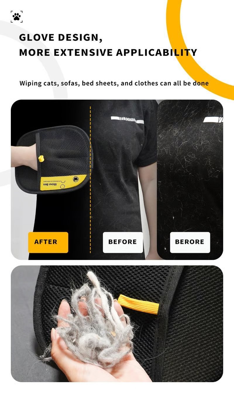 ✨Last Day 50% OFF - Pet hair remover Electrostatic gloves（Buy 2 Get 2 Free）