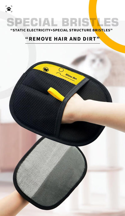 ✨Last Day 50% OFF - Pet hair remover Electrostatic gloves（Buy 2 Get 2 Free）